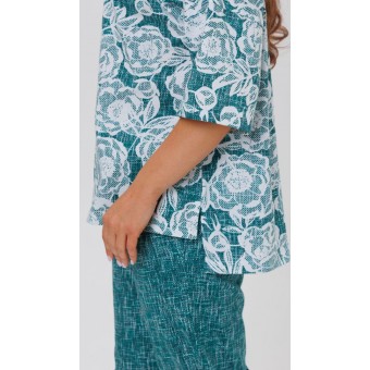 Костюм  женский       из кулирки    футболка с брюками