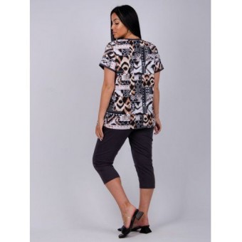 Костюм  женский       из кулирки    футболка с бриджами