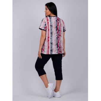 Костюм  женский       из кулирки    футболка с бриджами        