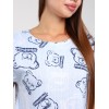 Комплект женский из кулирки футболка с брюками