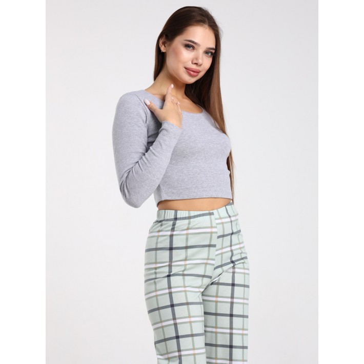 Комплект женский из кулирки футболка с брюками