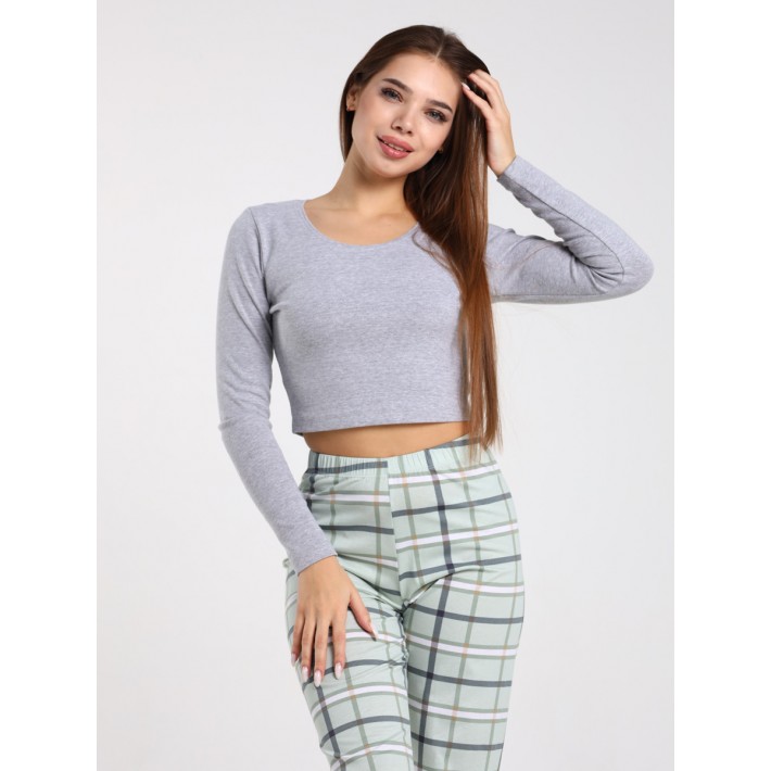 Комплект женский из кулирки футболка с брюками