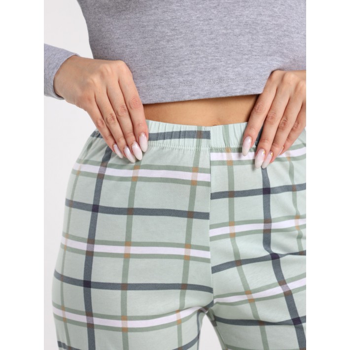 Комплект женский из кулирки футболка с брюками