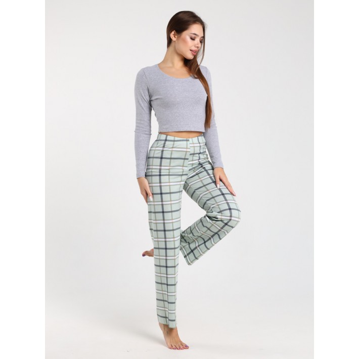 Комплект женский из кулирки футболка с брюками