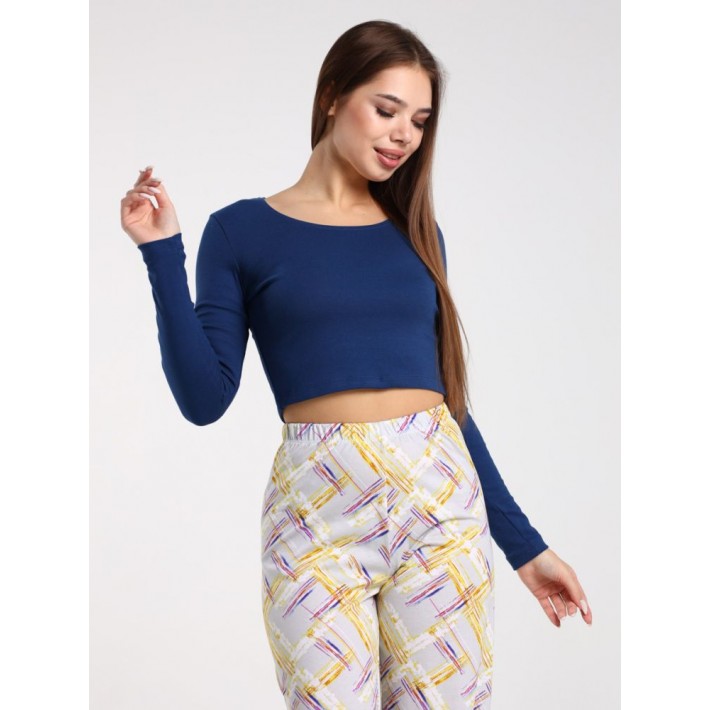 Комплект женский из кулирки футболка с брюками