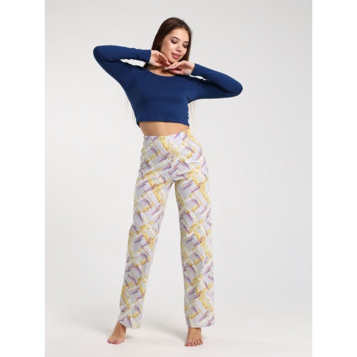 Комплект женский из кулирки футболка с брюками