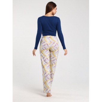 Комплект  женский       из кулирки    футболка с брюками        