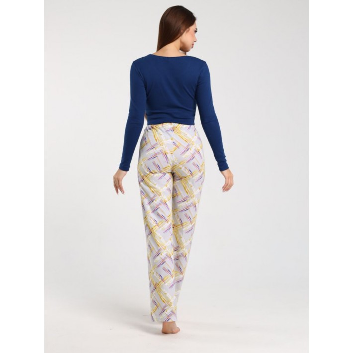 Комплект женский из кулирки футболка с брюками