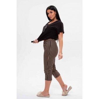 Костюм  женский       из кулирки    футболка с бриджами