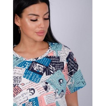 Костюм  женский       из кулирки    футболка с брюками        