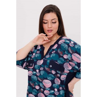 Костюм  женский       из кулирки    туника с бриджами