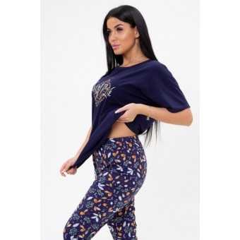 Костюм  женский       из кулирки    футболка с бриджами