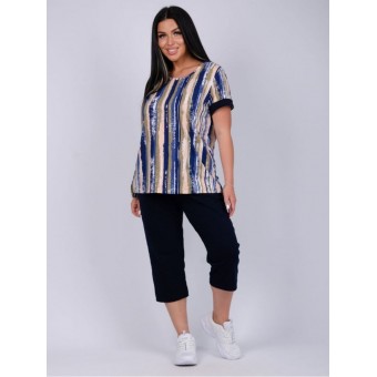 Костюм  женский       из кулирки    футболка с бриджами