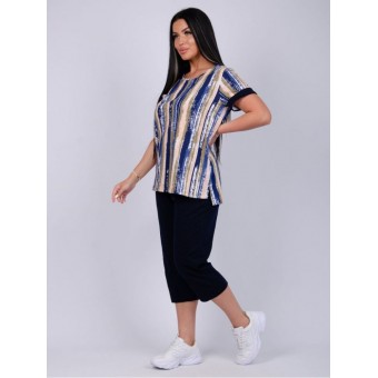 Костюм  женский       из кулирки    футболка с бриджами