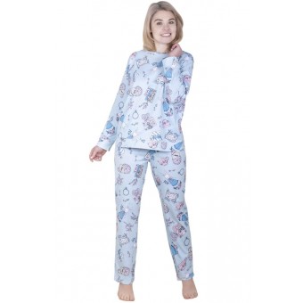 Комплект  женский       из кулирки    кофта с брюками        