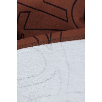 Костюм  женский       из футера    кофта с брюками   коричневый