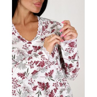 Пижама  женская       из кулирки    кофта с брюками        