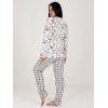 Пижама женская из кулирки кофта с брюками