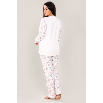 Пижама  женская       из футера    кофта с брюками   в ассортименте