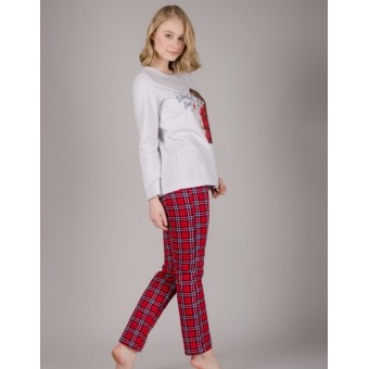 Пижама  женская       из футера    кофта с брюками