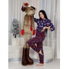 Костюм женский из кулирки кофта с брюками