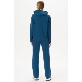 Костюм  женский       из вискозы    кофта с брюками   синий