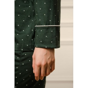 Пижама  женская       модал   на пуговицах рубашка с брюками        