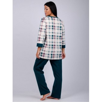 Пижама  женская       из футера    кофта с брюками