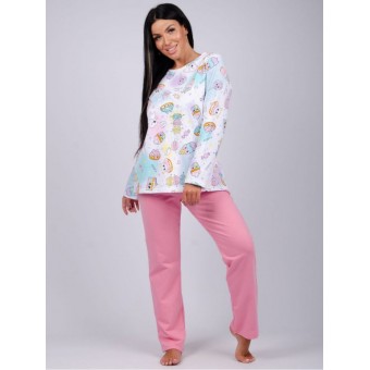 Пижама  женская       из футера    кофта с брюками