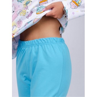 Пижама  женская       из футера    кофта с брюками