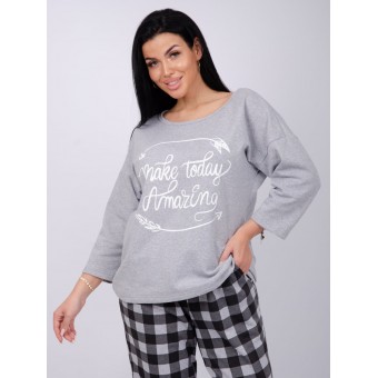 Костюм  женский       из футера    кофта с брюками