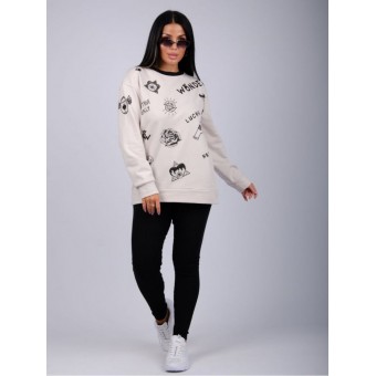 Костюм  женский       из футера    кофта с брюками        