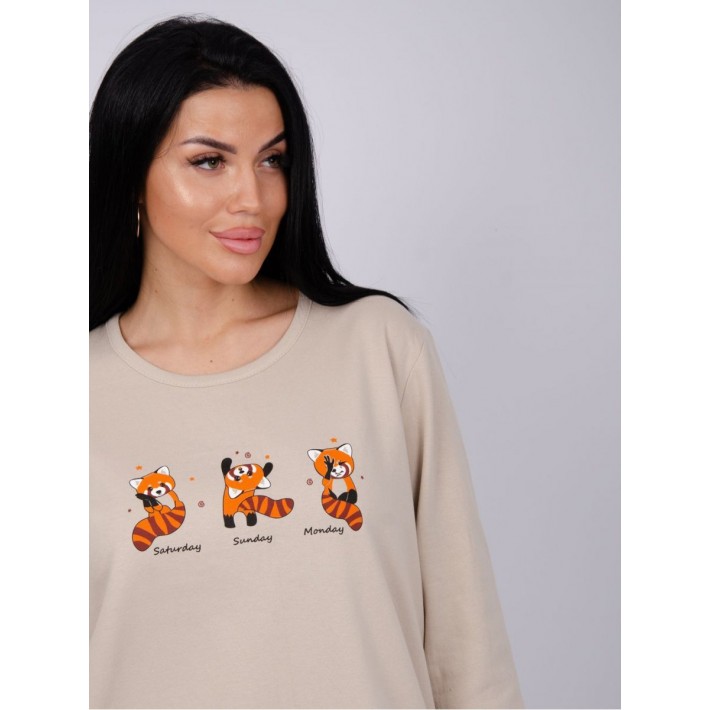 Пижама женская из кулирки кофта с брюками