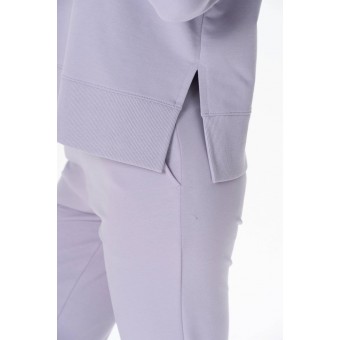 Костюм  женский       из футера    кофта с брюками   Сиреневый     