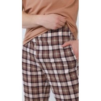 Пижама  мужская       из кулирки    футболка с брюками