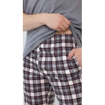 Пижама  мужская       из кулирки    футболка с брюками