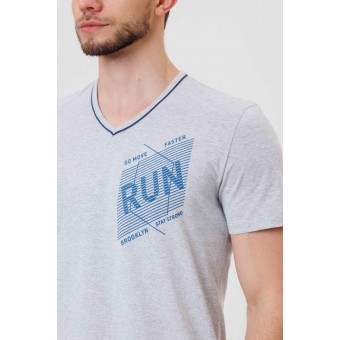 Костюм  мужской       из кулирки    футболка с брюками