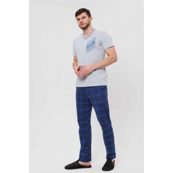 Костюм  мужской       из кулирки    футболка с брюками