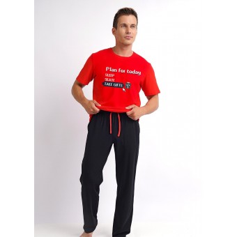 Костюм  мужской       трикотажный    футболка с брюками
