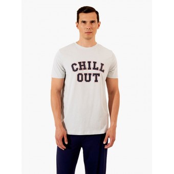 Комплект  мужской       трикотажный    футболка с брюками