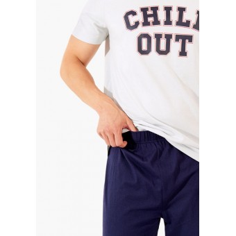 Комплект  мужской       трикотажный    футболка с брюками