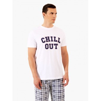 Комплект  мужской       трикотажный    футболка с брюками