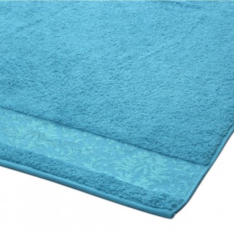 Полотенце     для бани 70х130   махровое  460 г/м2     голубое   Донецкая мануфактура Sfarzoso 