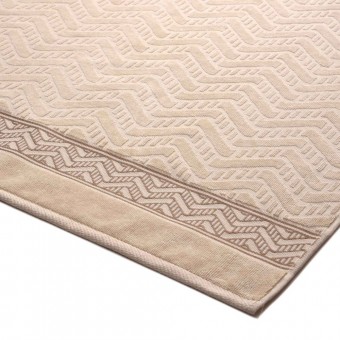 Полотенце     для бани 70х130   махровое  460 г/м2     бежевое   Донецкая мануфактура  