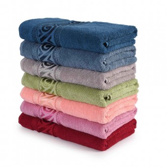 Полотенце     для бани 70х130   махровое  420 г/м2     розовое   Донецкая мануфактура Acqua del Nilo