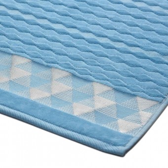 Полотенце     для бани 70х140   махровое  590 г/м2     голубое   Донецкая мануфактура Perle di mare