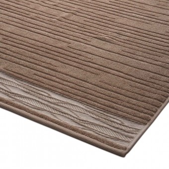 Полотенце     для бани 100х150   махровое  550 г/м2     коричневое  однотонное Донецкая мануфактура Cappello di paglia