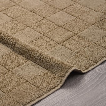 Коврик     для ног 50х70   махровый  650 г/м2     бежевый   Донецкая мануфактура Campo di lino