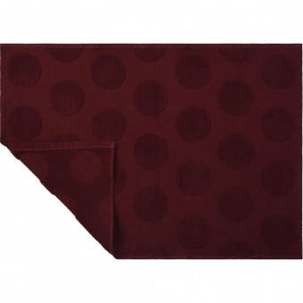 Коврик     для ног 45х65   махровый  750 г/м2     бордовый   Донецкая мануфактура