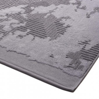 Полотенце     для лица 50х100   махровое  500 г/м2     серое   Донецкая мануфактура Eclisse